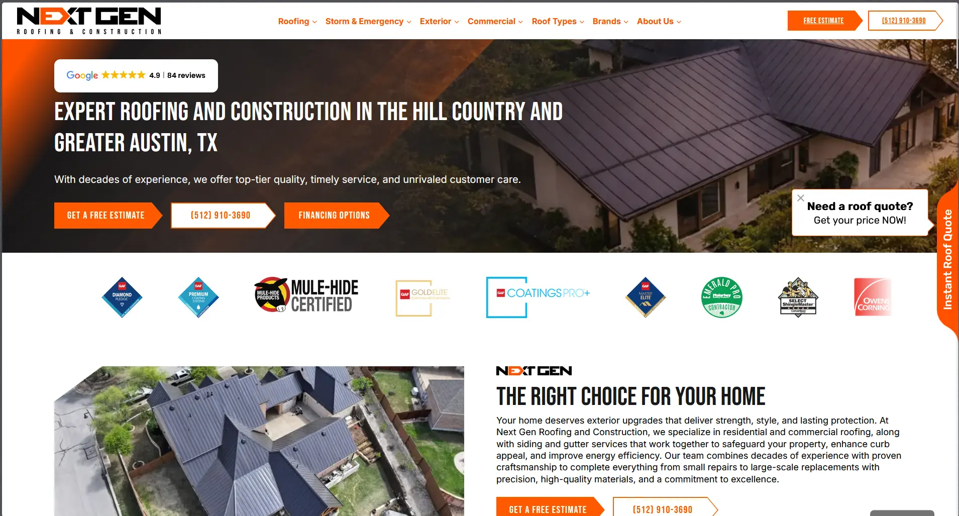 NextGen Roofing — after