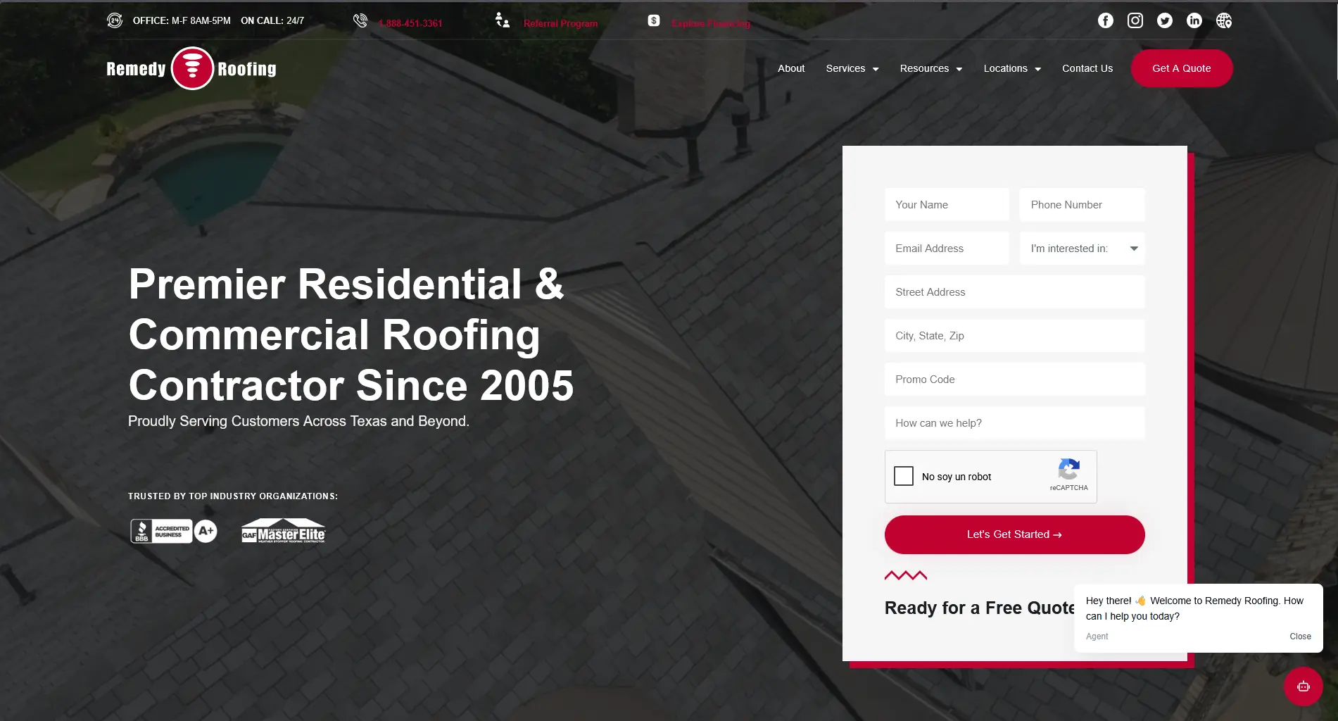 Remedy Roofing — after